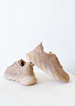 Alexa Αθλητικά Παπούτσια Sneaker, Μπεζ