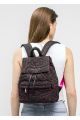 Addison Τσάντα Πλάτης Backpack, Μάυρο - Ροζ