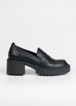 Arte Piedi Frieda Γυναικεία Loafers με Chunky Σόλα, Μαύρο